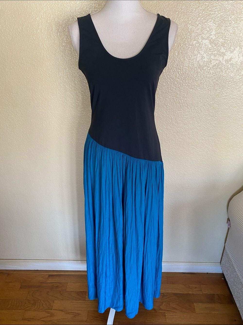 Anthropologie Ciao Lucia Lightweight Satin Savina Scoop Neck Dress NWT - Picture 2 of 5